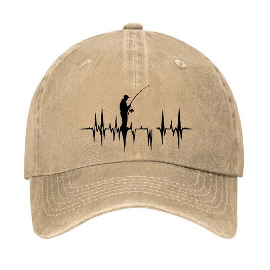 Fishing Heart Hat